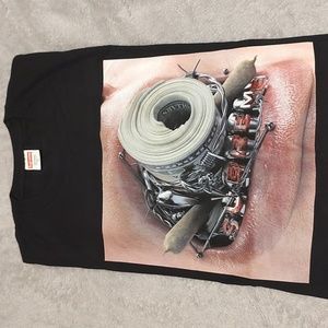 Supreme BracesTee-Black